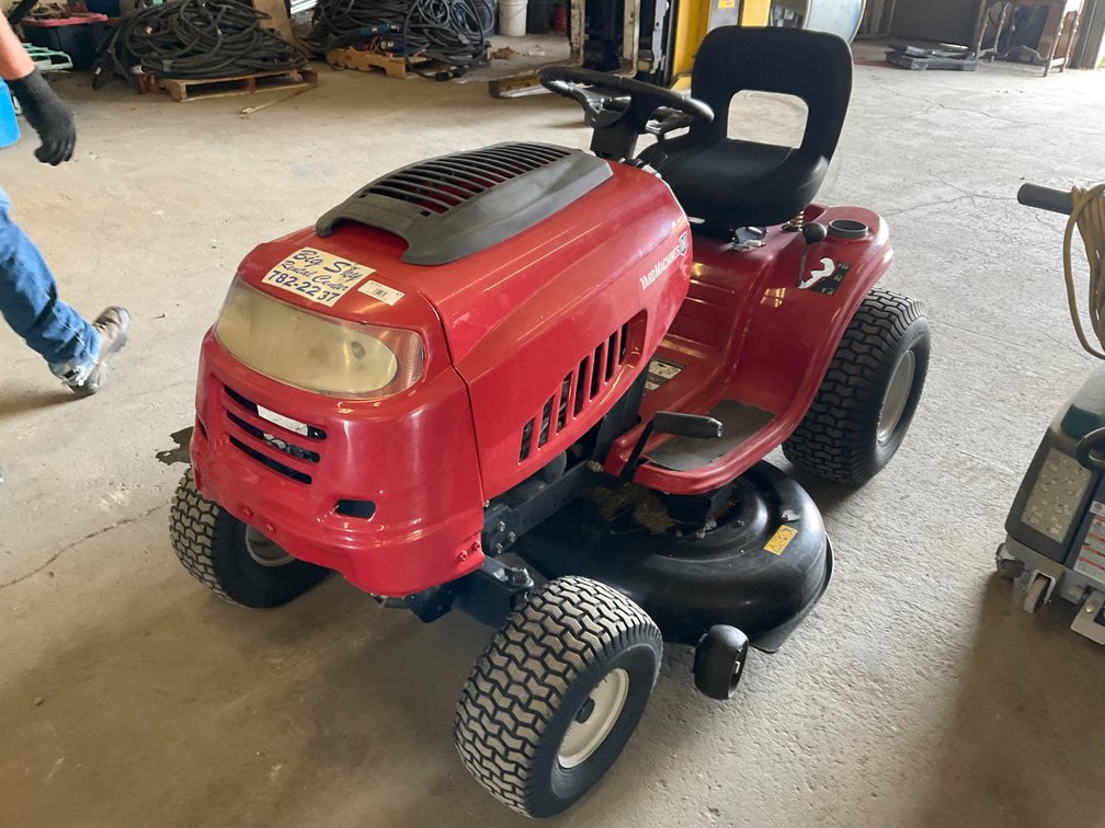 Yard Machine Riding Mower - 439cc Engine, 42" Deck, 7-Speed Transmission, Runs