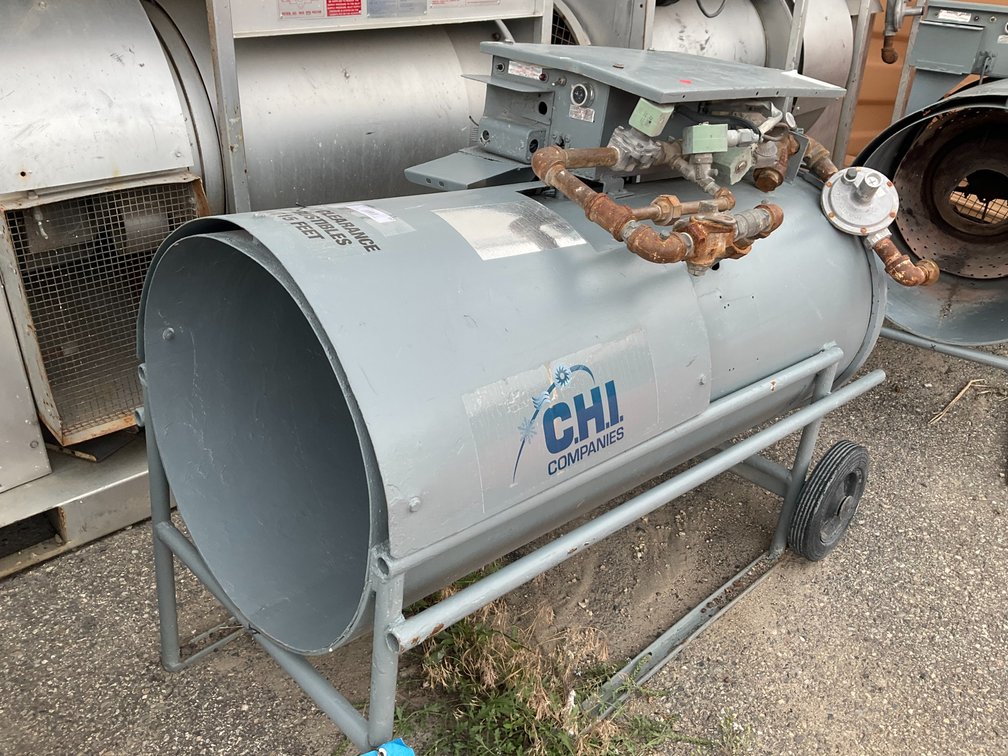 CHI Companies Construction Heater - Model: TW, In-Direct Fire, 246,000Btu, Propane Fueled