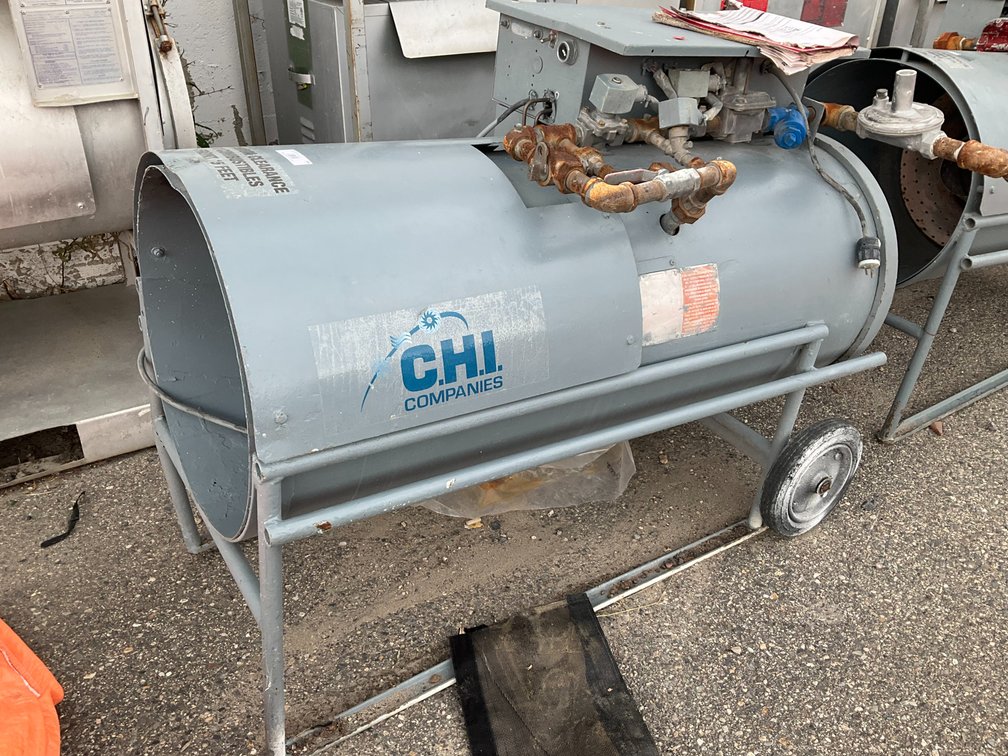 CHI Companies Construction Heater - Model: TW, In-Direct Fire, 246,000Btu, Propane Fueled