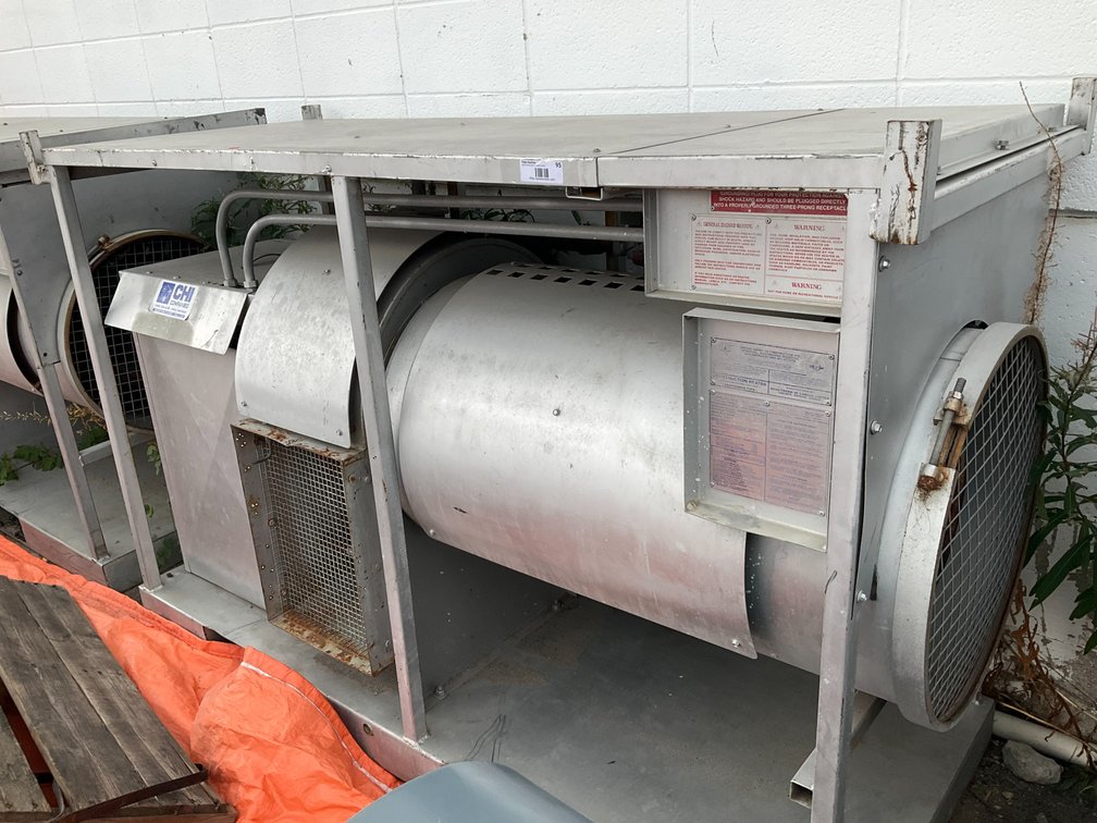CHI Companies Construction Heater - Model: ROT-SDG-500/PN, Direct Fire, 325,000Btu, Propane Fueled