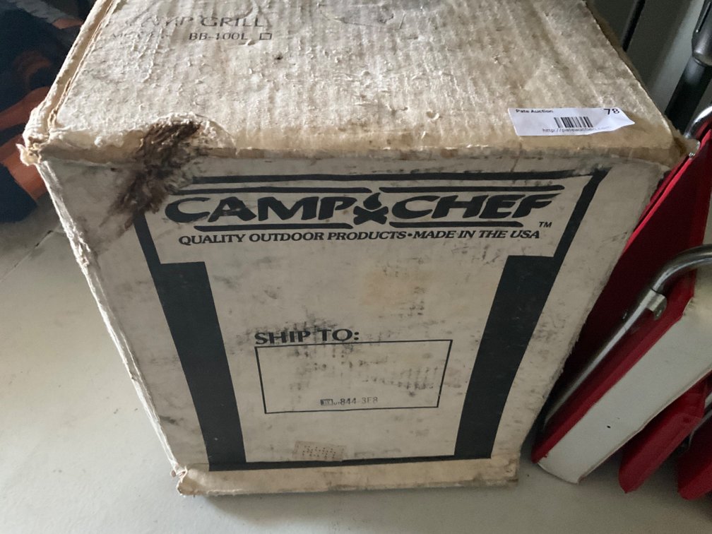 Camp Chef BBQ Grill Box - Model: BB-100L
