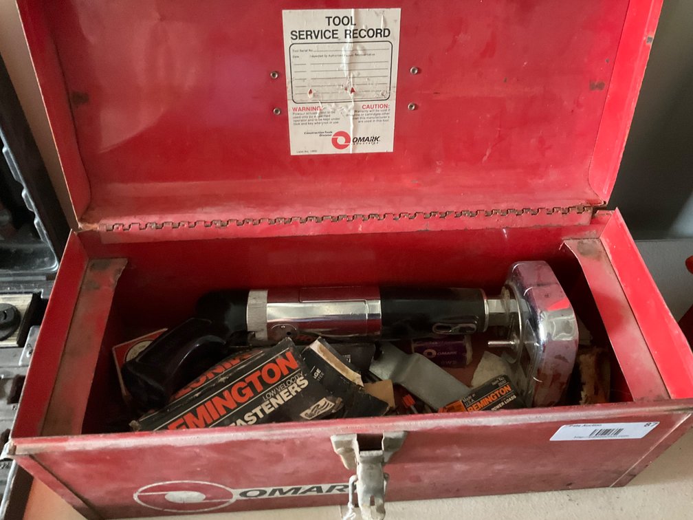 Omark Concrete Ramset - Model: 330 With Assorted Fasteners, Power Loads and Case