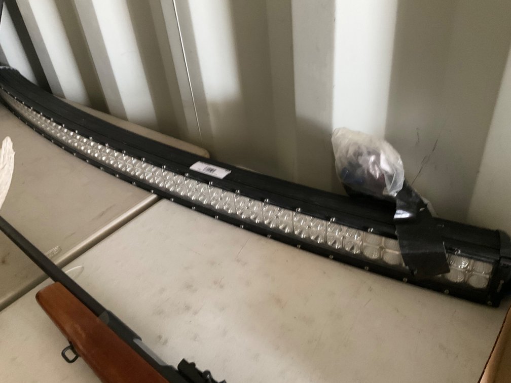 Heise Curved Light Bar - LED, 52", With Wiring Harness