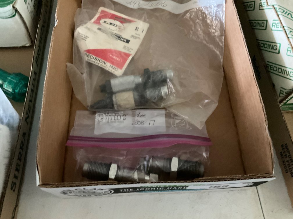 (2) Lee .308-17 Dies and (2) 30.06 Dies