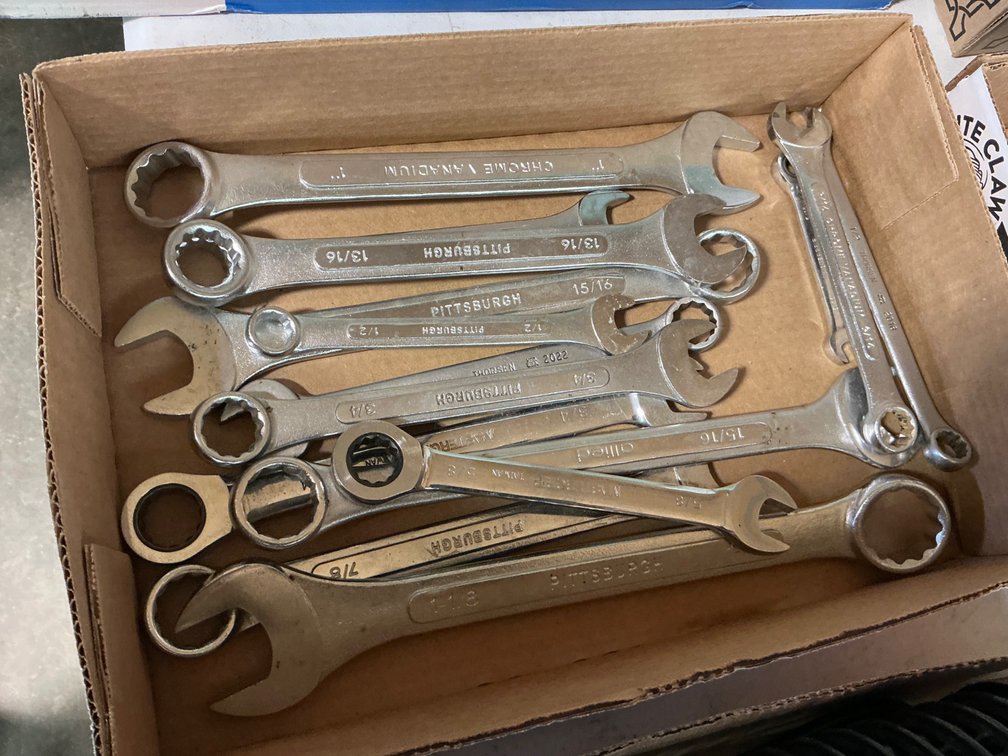 Assorted Standard Wrenches