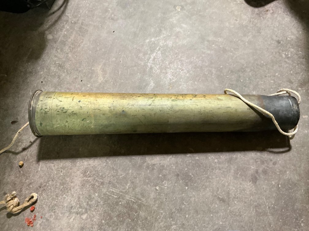 Partial 76MM Tank Shell 