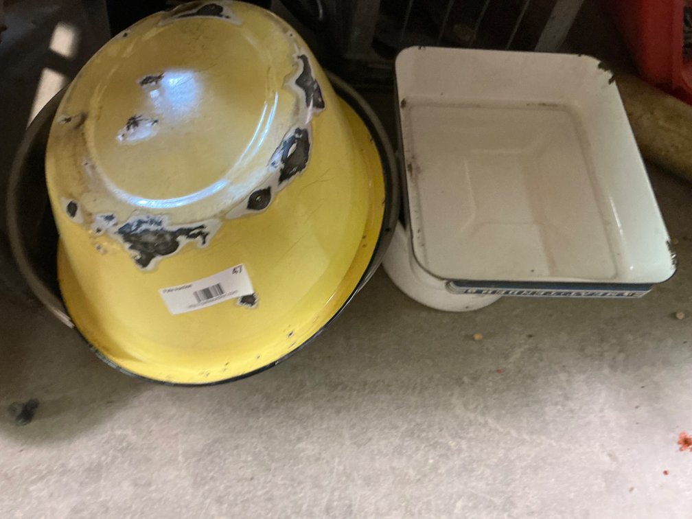 Assorted Metal Bowls and Springs