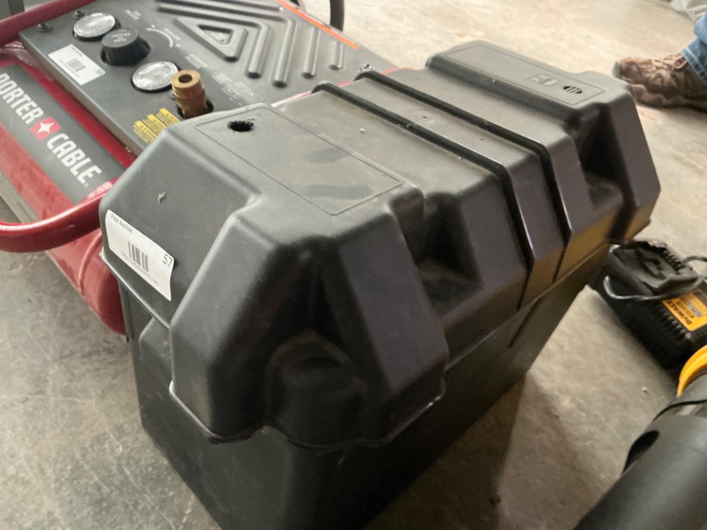 Optima Blue Top Battery in Battery Box