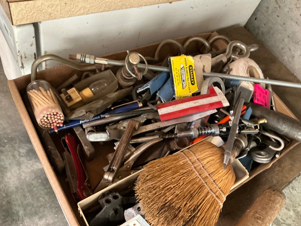 Honing Tool, Blade, Feeler Gauges, Allen Wrench, Hand Broom and More