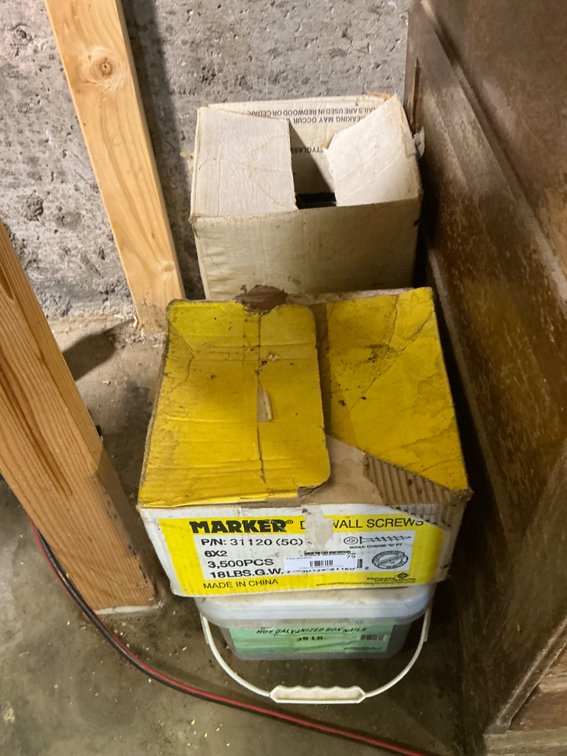 (4) Boxes of Assorted Nails and Screws
