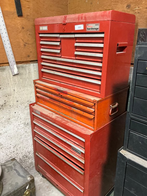 Sears Craftsman Home Tool Storage 18-Drawer Metal Rolling Tool Box