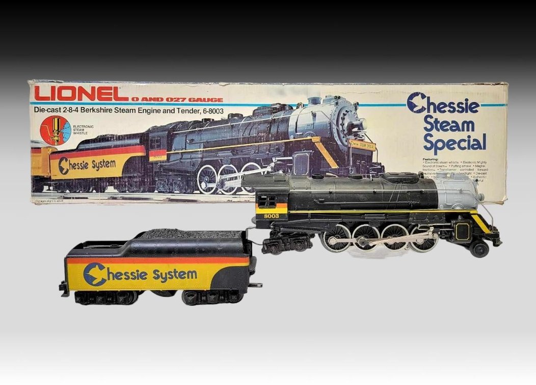 Lionel Chessie Steam Special Steam Engine & Tender