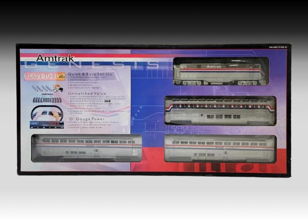 Rail King Amtrak Genesis Set