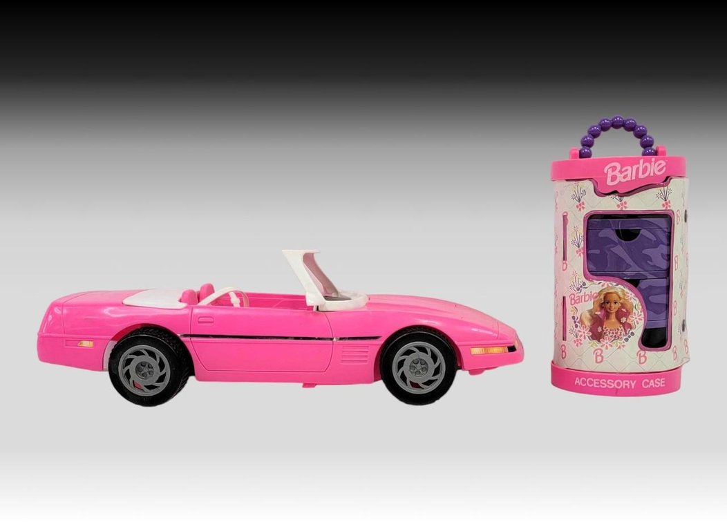 Barbie Corvette & Barbie Accessory Case