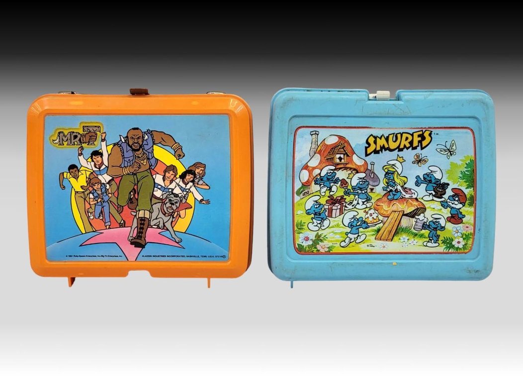 Mr. T & Smurfs Lunch Boxes