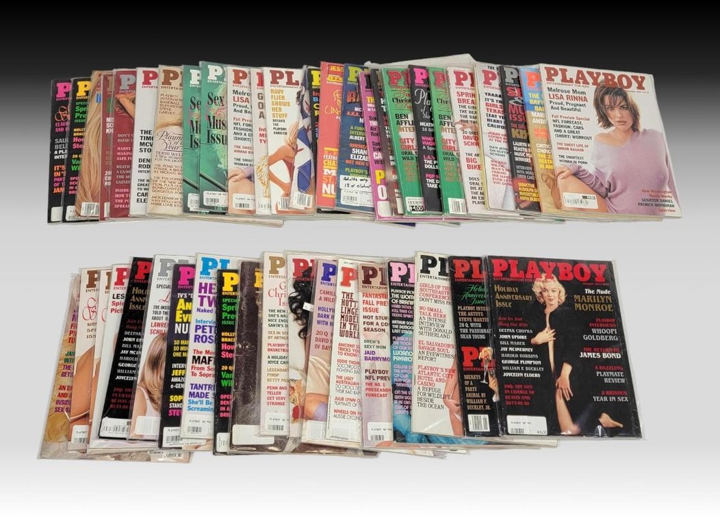 46x Playboy Magazines