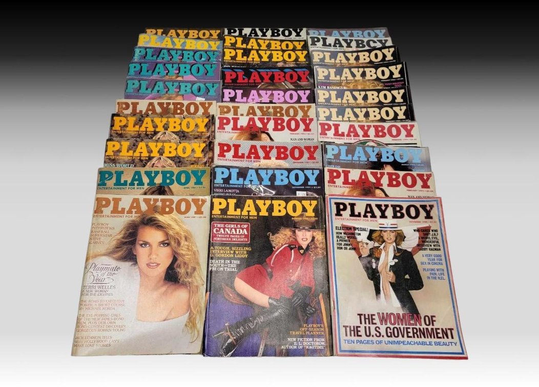 30x Playboy Magazines