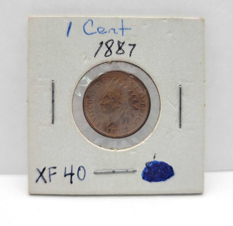 1887 U.S. Indian Head Penny