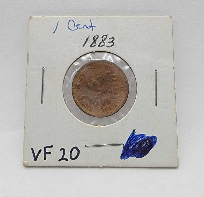 1883 U.S Indian Head Penny