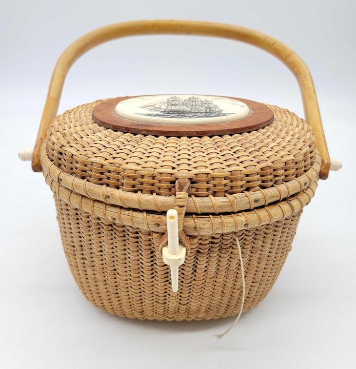 Vintage Nantucket Friendship Style Basket