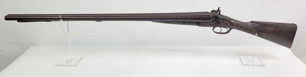 1850 William Moore 10 Gauge Black Powder Shotgun