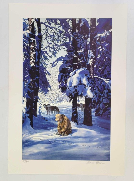 Charles Gause "North Counry Trapper" Print