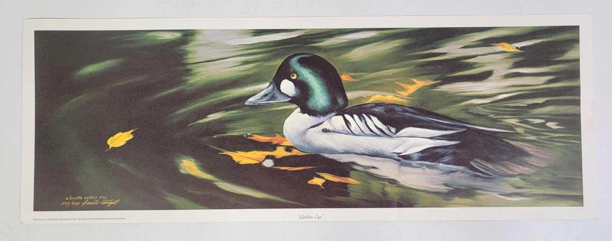 Annette Hartzell "Golden Eye" Print
