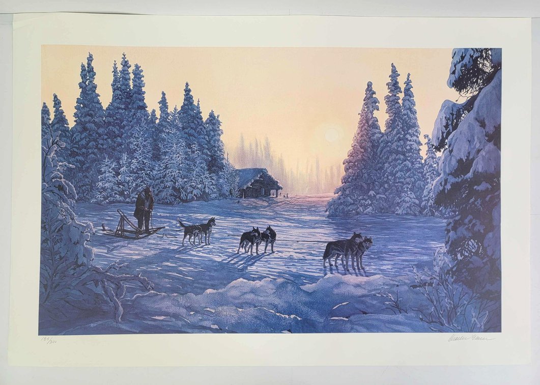 Charles Gause "Home By Sundown" Print 