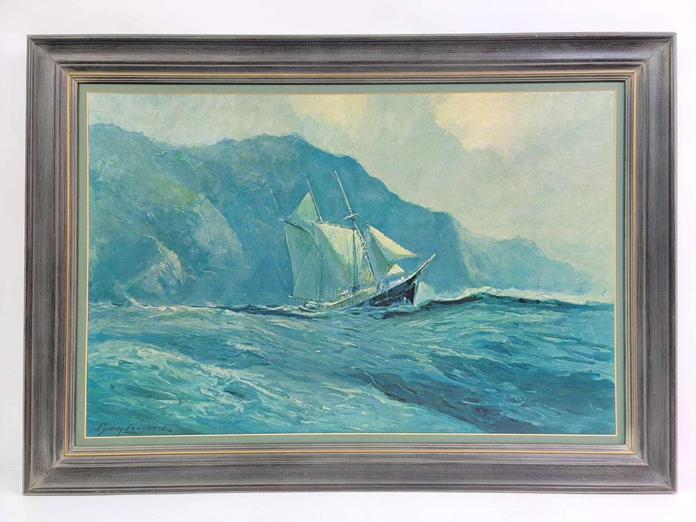 Sydney "Trawler Full Sail" Nautical Print