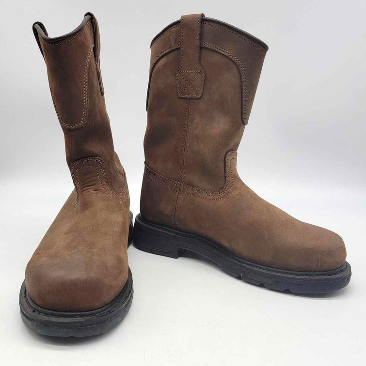 Carhartt Waterproof Leather & Suede Work Boots - Size 9.5