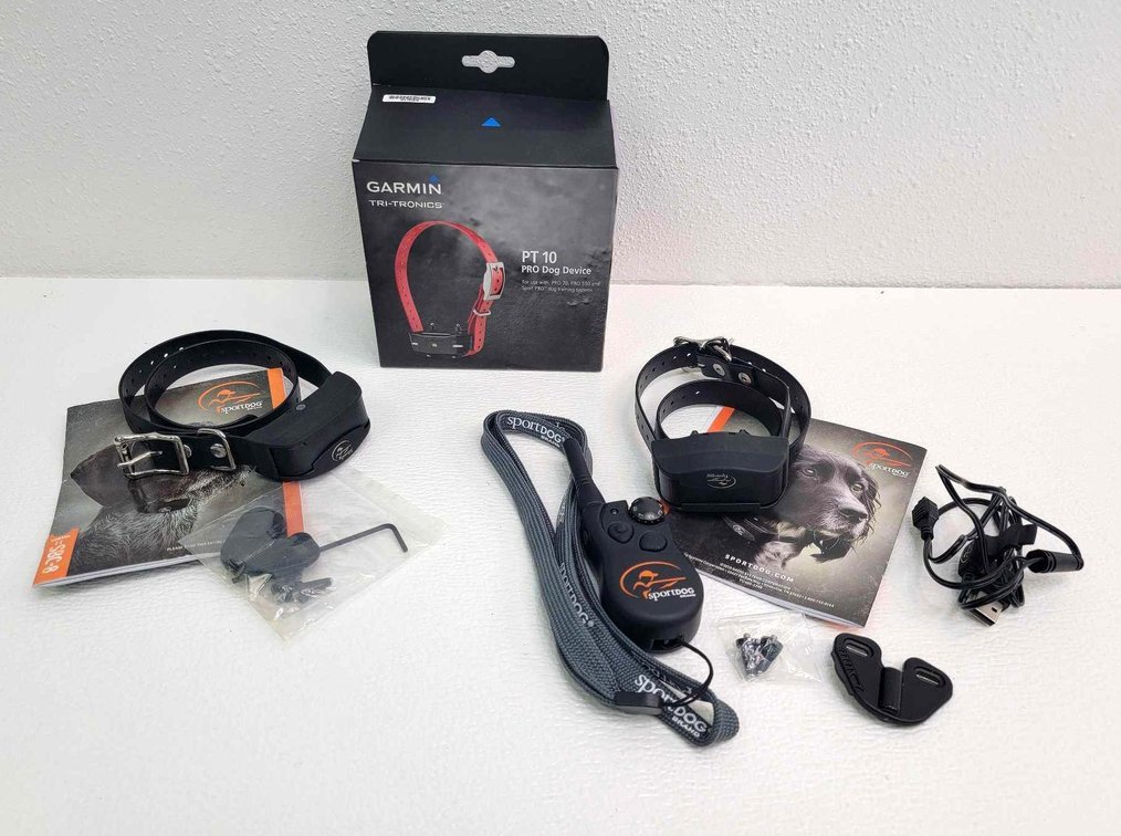 3x Dog Training Items - Garmin, Sportdog
