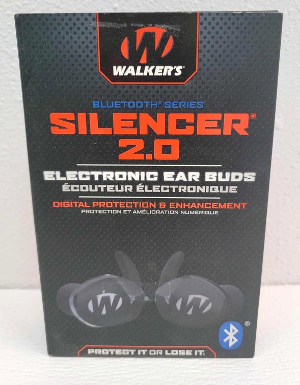 Walker's Silencer 2.0 Bluetooth Noise-Reducing Earbuds