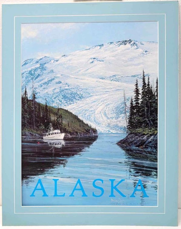 Jon Van Zyle Alaska Poster