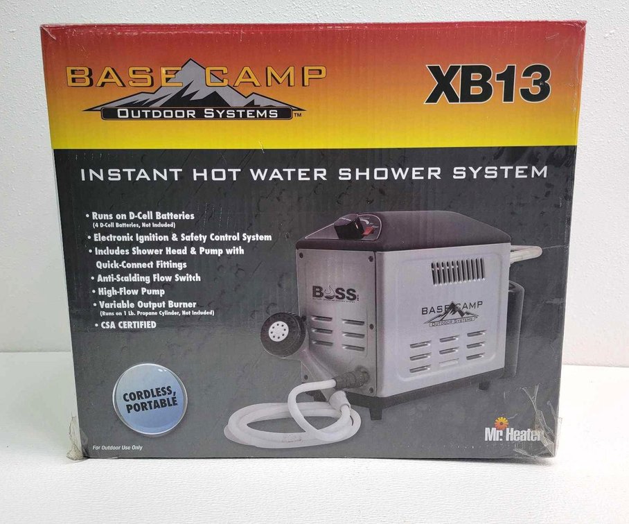 Mr. Heater BaseCamp B.O.S.S XB13 Battery-Operated Shower System