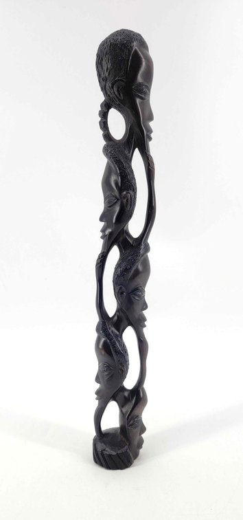 Large African Carved Wood Sculpture