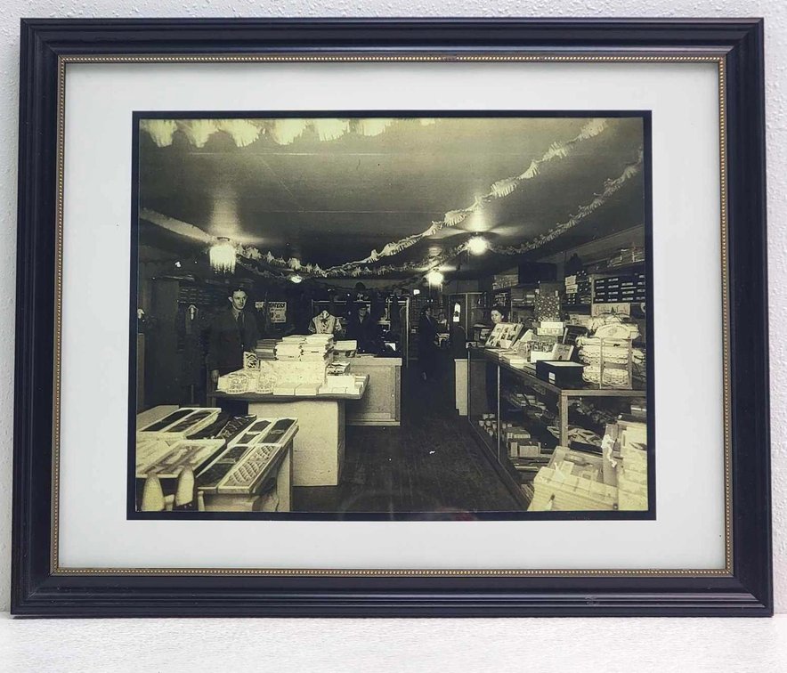 "Palmer Co-Op Store 1935/36" Framed Photographic Print