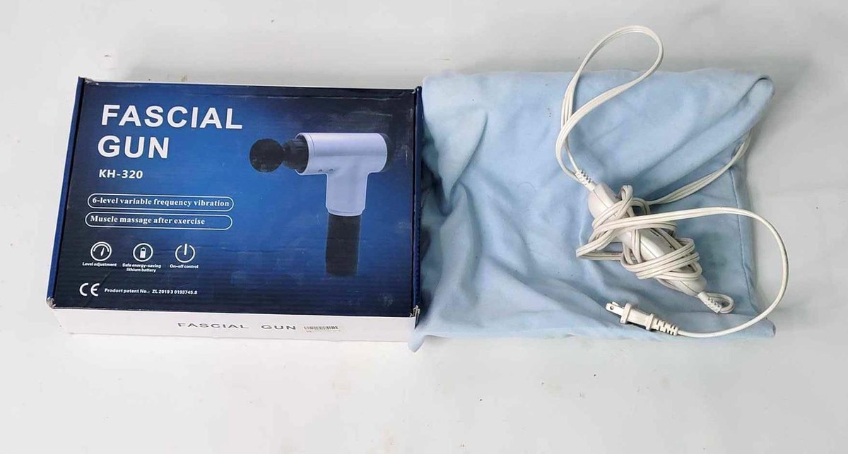 Fascial Gun & Kaz Heating Pad