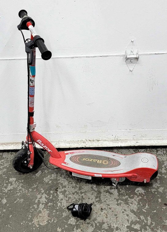 Red Razor Motorized Scooter