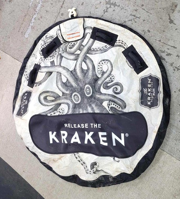 Kraken Black Spiced Rum Two Person Towable Tube