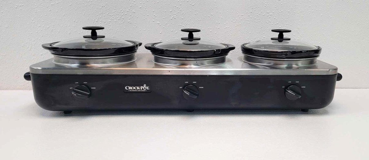 Crock Pot Trio Cook & Serve