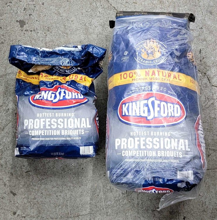 2.5 Bags of Kingsford Hottest Burning Professional Competition Briquets