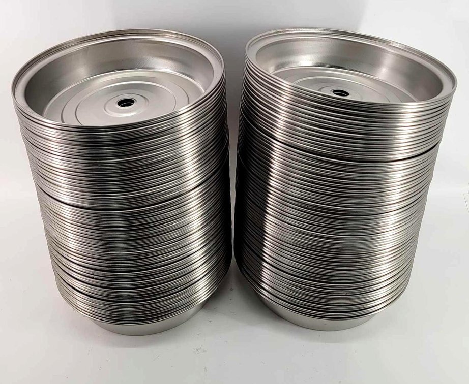 123x Vollrath 10-3/16" to 10-1/4" Stainless Steel Dome Plate Covers