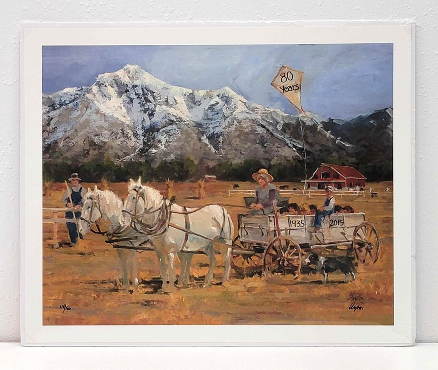 Clayton "80 Years" Print