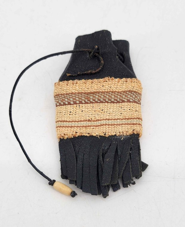 Native American Style Leather Pouch 