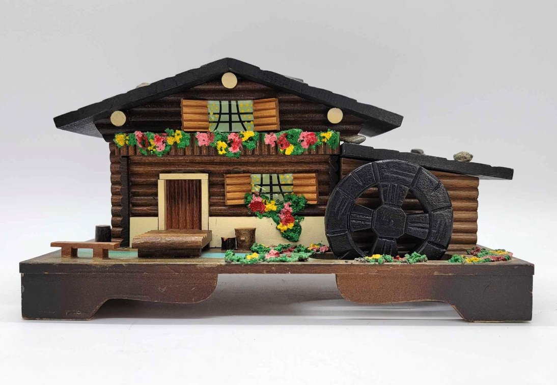 Swiss Chalet Music Box