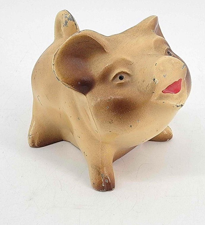 1950s French Market Homestead Savings Association Piggy Bank