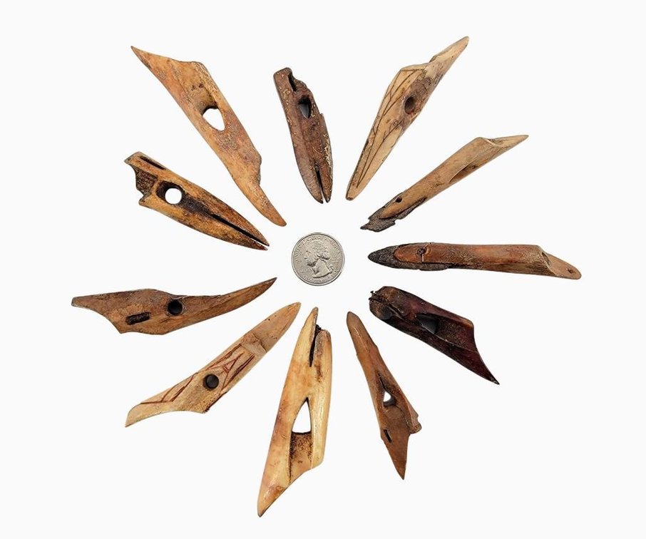 Eleven Eskimo Harpoon Head Artifacts