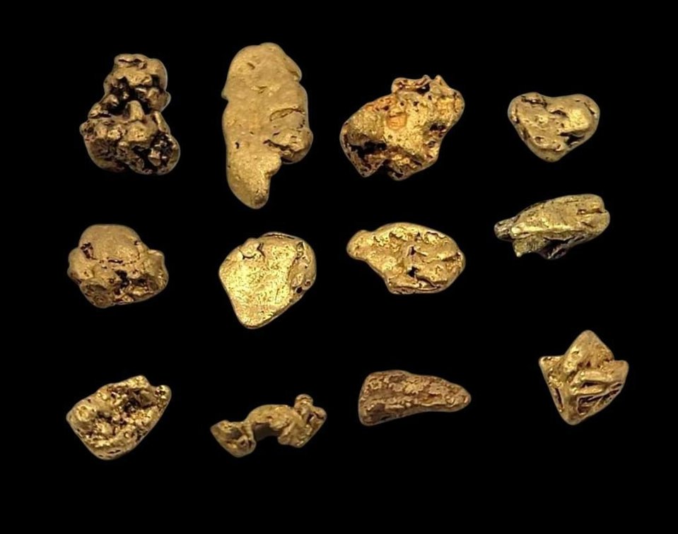 Alaskan Placer Gold Nuggets
