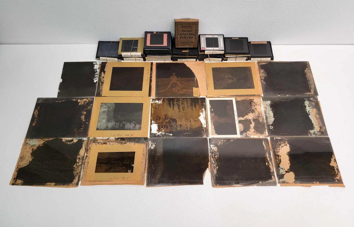 Early Alaskan Railroad Slide Collection