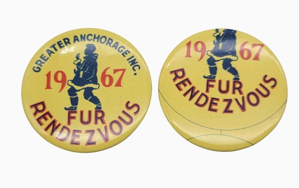 1967 Error Fur Rondy Pin 